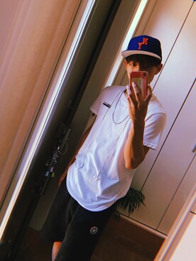 「DC（ディーシー）のアイテム（パンツ）」を使った、真渡(まなと)🏄‍♂️さん（メンズ・174cm）の夏コーディネート