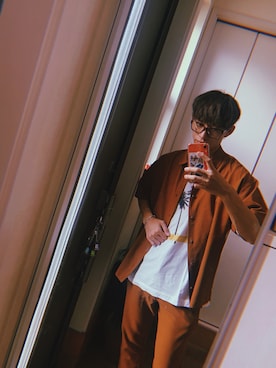 「雨」｜「アイテム（アクセサリー）」を使った、真渡(まなと)🏄‍♂️さん（メンズ・174cm）の夏コーディネート