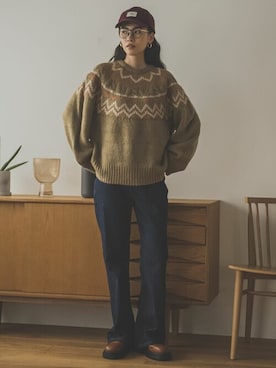 「サイドゴアブーツ」｜i.w.u_officialさん（レディース・170cm）の秋コーディネート