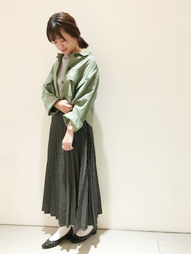 eteさん（レディース・160cm）の春コーディネート