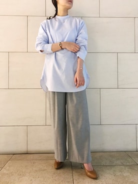 「ラベンダー」｜eteさん（レディース・160cm）の春コーディネート