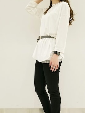 eteさん（レディース・160cm）の春コーディネート