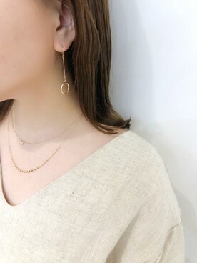 「ジュエリー」｜eteさん（レディース・160cm）の夏コーディネート