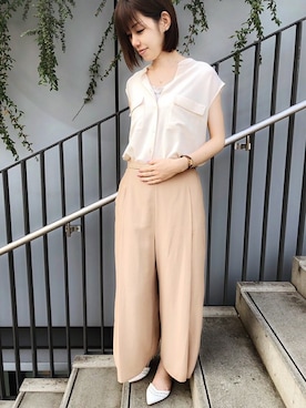 eteさん（レディース・160cm）の夏コーディネート