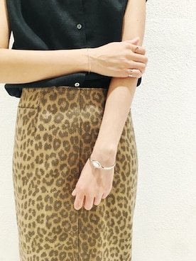 「ete bijoux（エテビジュー）のアイテム」を使った、eteさん（レディース・160cm）の夏コーディネート