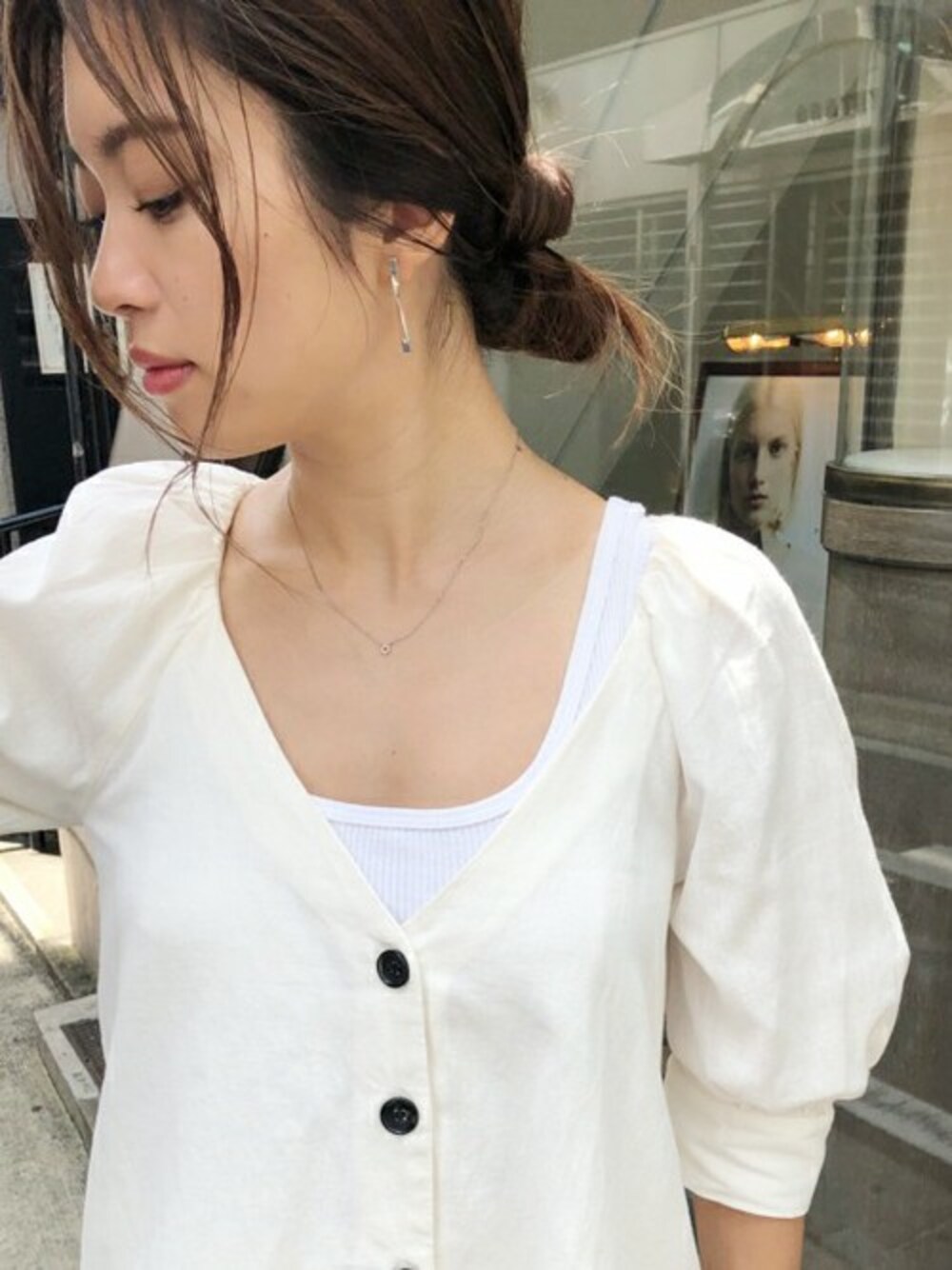 ete(ete)｜eteのピアス（両耳用）を使ったコーディネート - WEAR