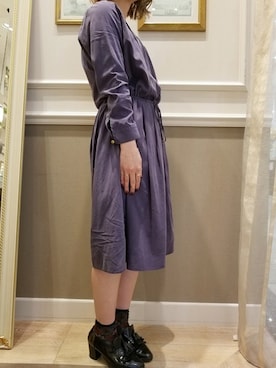 「ete bijoux（エテビジュー）のアイテム」を使った、eteさん（レディース・160cm）の秋コーディネート