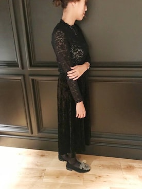 「ete bijoux（エテビジュー）のアイテム」を使った、eteさん（レディース・160cm）の秋コーディネート