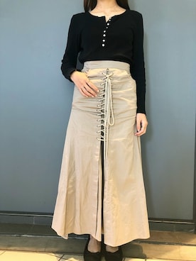 eteさん（レディース・160cm）の冬コーディネート