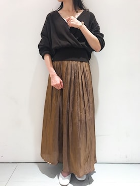 eteさん（レディース・160cm）の冬コーディネート