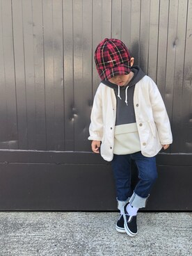 FUJIfamさん（キッズ・100cm）の春コーディネート