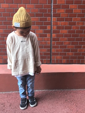 FUJIfamさん（キッズ・100cm）の春コーディネート