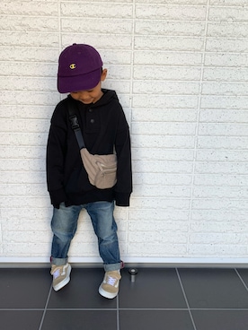 FUJIfamさん（キッズ・100cm）の秋コーディネート