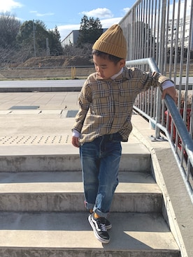 FUJIfamさん（キッズ・110cm）の冬コーディネート