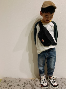 FUJIfamさん（キッズ・110cm）の冬コーディネート