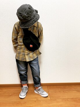 FUJIfamさん（キッズ・110cm）の春コーディネート