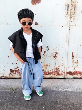 FUJIfamさん（キッズ・110cm）の夏コーディネート