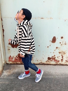 FUJIfamさん（キッズ・110cm）の秋コーディネート