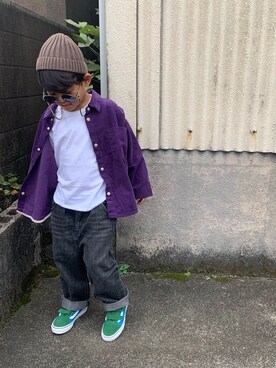 FUJIfamさん（キッズ・110cm）の秋コーディネート