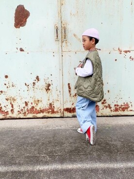 FUJIfamさん（キッズ・110cm）の秋コーディネート