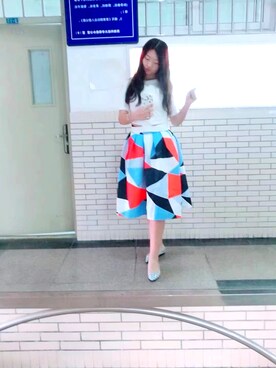 「Le Saundaのアイテム」を使った、kimojioさん（レディース・176cm）の秋コーディネート