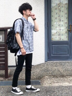 しゅんたろーさん（メンズ・177cm）の夏コーディネート