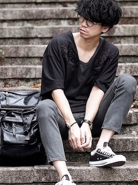 しゅんたろーさん（メンズ・177cm）の夏コーディネート