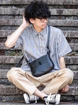 しゅんたろーさん（メンズ・177cm）の夏コーディネート