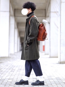 しゅんたろーさん（メンズ・177cm）の冬コーディネート