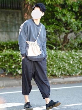 「NOT CONVENTIONAL（ノットコンベンショナル）のアイテム」を使った、しゅんたろーさん（メンズ・177cm）の秋コーディネート