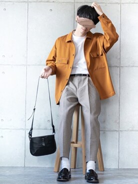 しゅんたろーさん（メンズ・177cm）の春コーディネート