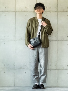 「URBAN RESEARCH（アーバンリサーチ）のアイテム（ジャケット/アウター）」を使った、しゅんたろーさん（メンズ・177cm）の春コーディネート