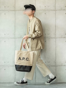 しゅんたろーさん（メンズ・177cm）の春コーディネート