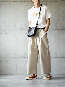 しゅんたろーさん（メンズ・177cm）の夏コーディネート