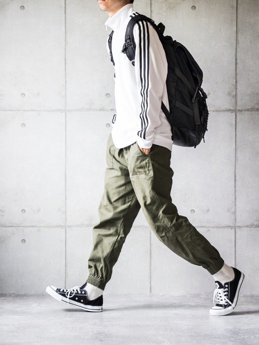スポーツMIXストリートコーデC-boy Style【No.223】adidas 今日のコーデ！ ストリートファッション🔥 New kicks👟 念願の