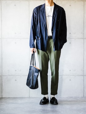 しゅんたろーさん(メンズ・177cm)の秋コーディネート