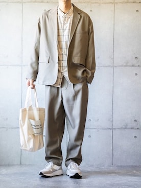 「TOSS（トス）のアイテム」を使った、しゅんたろーさん（メンズ・177cm）の秋コーディネート
