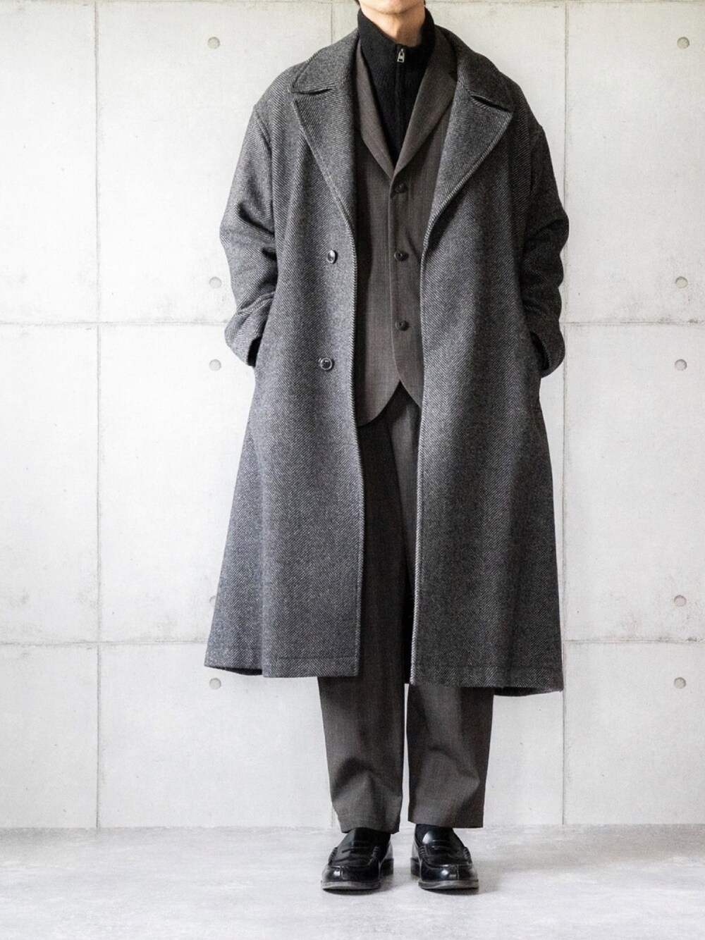 FREAK'S STORE 尾州 ウールコート FREAK'S STORE(フリークスストア) / 20FW/尾州ウールステン