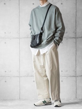 しゅんたろーさん（メンズ・177cm）の冬コーディネート