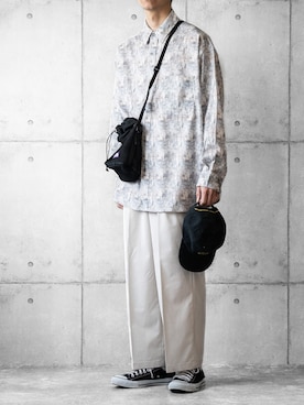 「BeAMS DOT（ビームスドット）のアイテム」を使った、しゅんたろーさん（メンズ・177cm）の春コーディネート