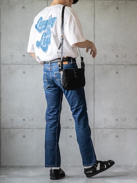 「Starting Over（スターティングオーバー）のアイテム（Tシャツ/カットソー）」を使った、しゅんたろーさん（メンズ・177cm）の春コーディネート