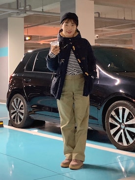 「PENFIELD USA（ペンフィールドユーエスエー）のアイテム」を使った、💜songhwa 🇰🇷💜さん（レディース・160cm）の春コーディネート