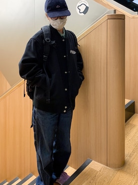 「LACOSTE」｜「アイテム（オールインワン・サロペット）」を使った、💜songhwa 🇰🇷💜さん（レディース・163cm）の秋コーディネート