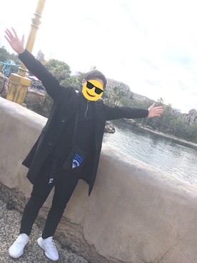 「Y-3（ワイスリー）のアイテム（アクセサリー）」を使った、　mikenさん（メンズ・178cm）の春コーディネート
