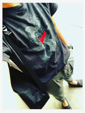 「semantic design（セマンティックデザイン）のアイテム」を使った、ta22さん（メンズ・168cm）の春コーディネート