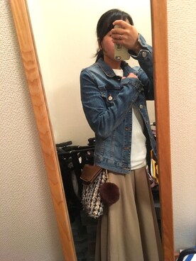 「Ungrid（アングリッド）のアイテム（シューズ）」を使った、*miu*miu さん（レディース・149cm）の秋コーディネート