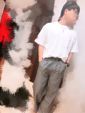 しおんさん（メンズ・172cm）の春コーディネート