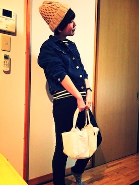 「CONVERSE（コンバース）のCONVERSE コンバース ジャック パーセル / JACK PURCEL（スニーカー）」を使った、maruruさん（レディース・161cm）の春コーディネート