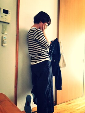 「CONVERSE（コンバース）のCONVERSE コンバース ジャック パーセル / JACK PURCEL（スニーカー）」を使った、maruruさん（レディース・161cm）の春コーディネート