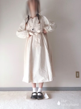 「おさんぽ」｜成海さん（レディース・157cm・10代）の春コーディネート